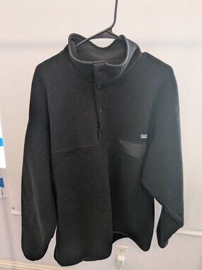 Patagonia Men's Synchilla Black Fleece Pullover